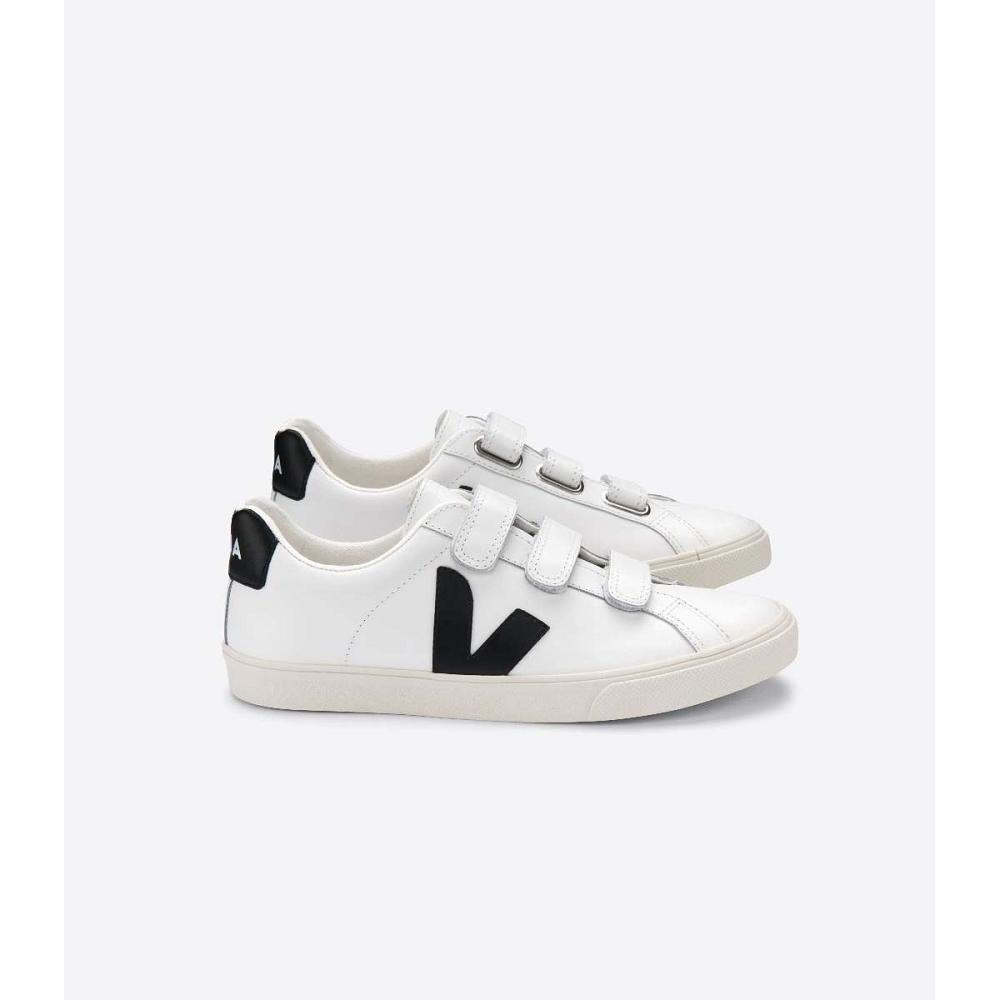 Αθλητικά Παπούτσια ανδρικα Veja 3-LOCK LEATHER White/Black | GR 300NWY